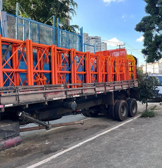 Movimentação de containers